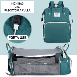 image-Mom's Bag - Zaino Cambio con Fasciatoio
