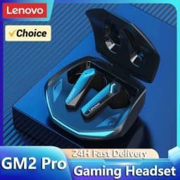 image-Choice Lenovo GM2 Pro TWS Wireless Headphones Earphone Bluetooth-compatible 5.3 Waterproof Headset with Mic for Xiaomi iPhone