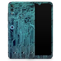 image-Electric Circuit Board V5 - Full Body Skin Decal Wrap Kit for Motorola