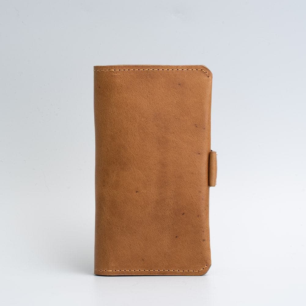 image-Leather iPhone folio wallet with Magsafe - The Minimalist 2.0 - SALE