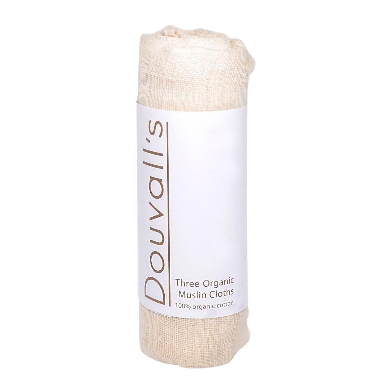 image-100% Organic Cotton Muslin cloth X3 | Handmade in the UK