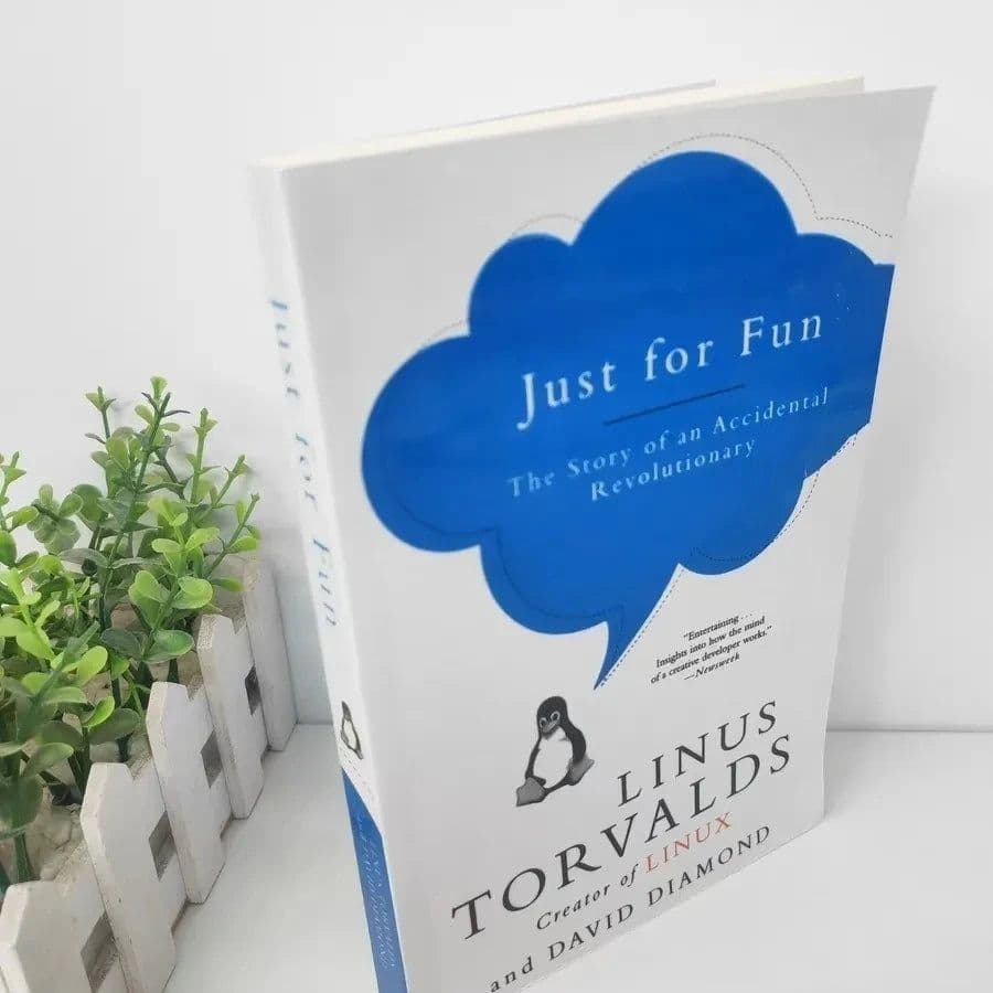 image-Just for Fun by Linus Torvalds The Story of an Accidental Revolutionary Paperback Book in English Libros