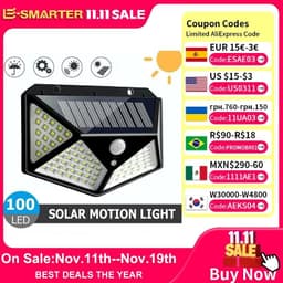 image-Multifunctional Solar Lamp Outdoor Garden Decoration Solar LED Light Waterproof Sunlight Powered Spotlight with Motion Sensor