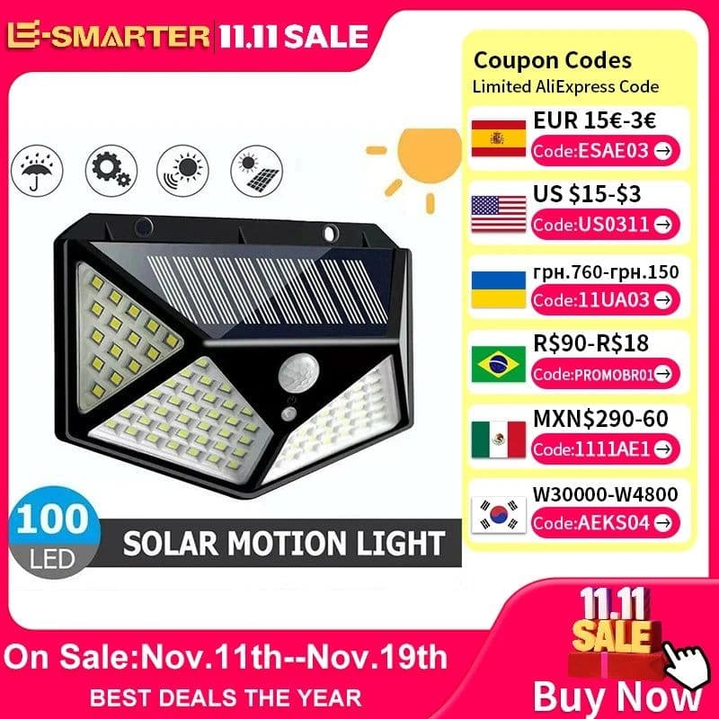 image-Multifunctional Solar Lamp Outdoor Garden Decoration Solar LED Light Waterproof Sunlight Powered Spotlight with Motion Sensor
