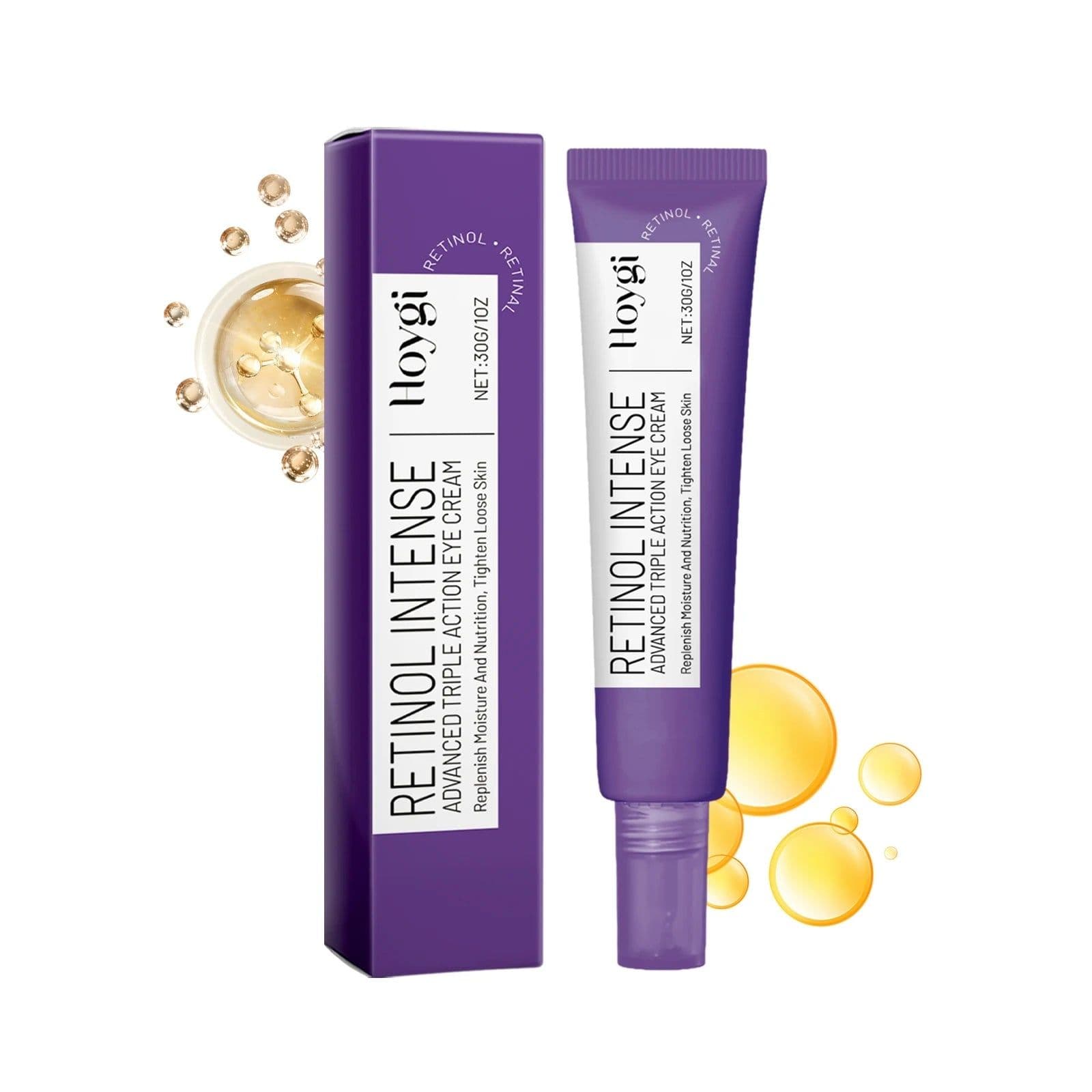 image-Retinol Eye Cream Lighten Dark Circles Remove Eye Bags Firming Lifting Increase Elasticity Tightening Nourishing Skin Care 30ml