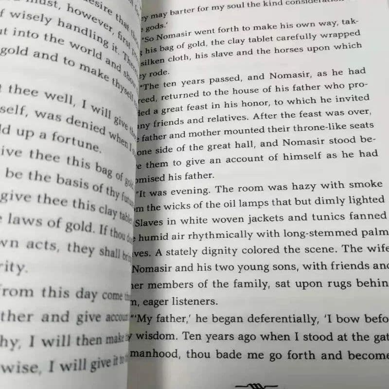 image-The Richest Man In Babylon By George S. Clason Financial Success Inspirational Reading Book