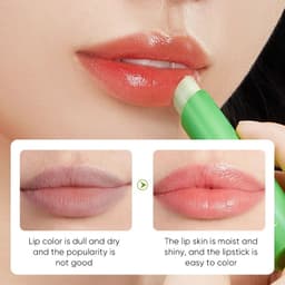 image-24pcs SADOER Aloe Vera Lip Balm Moisturizing Anti Cracking Hydrating Nourishing Anti Wrinkles Lipstick Lips Skin Care Products