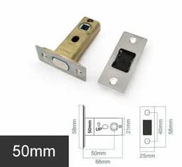 image-Magnetic mute magnetic lock Silent lock body Bathroom door magnetic lock core Eccentric lock Margin 22mm 25mm 30mm 35mm 40mm 50