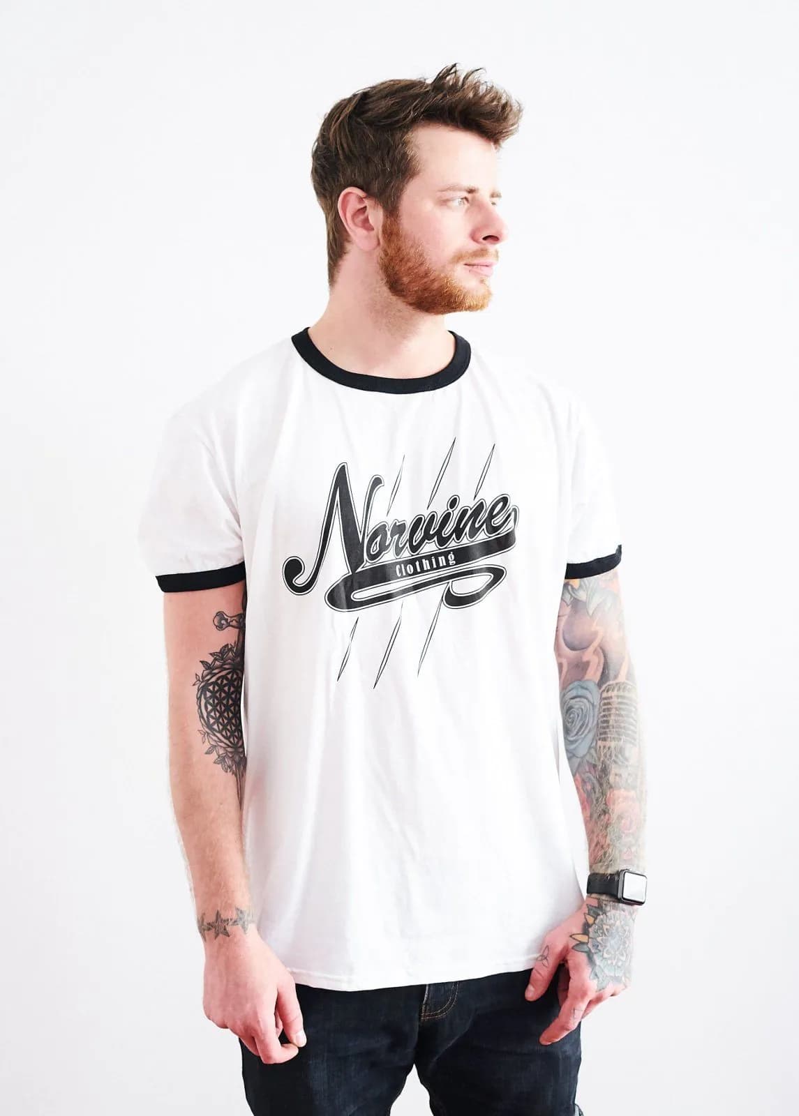 image-Norvine Campus Retro Ringer Tee