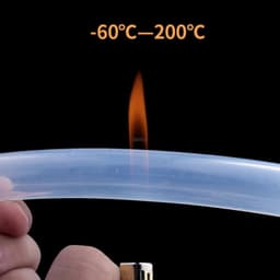 image-4mm 6mm 8mm10mm 12mm Silicone Hose Pipe Transparent Pipe Food Grade Pipes 8mm Rubber Tube Hoses Aquarium Tubing Pump Hose Hosing