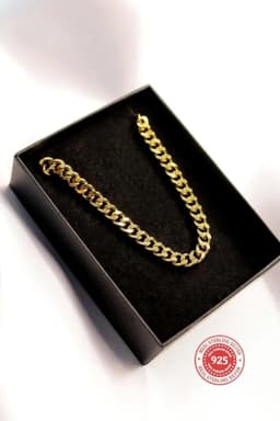 image-24K Thick Cuban Chain Choker