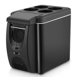 image-12V 6L Car Freezer Mini Freezer Portable Auto Refrigerator Outdoor Refrigerator Auto Refrigerator Car Heater Cooler
