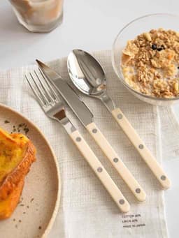 image-Elegant Modern Nordic Flatware Set Of 8 ( $4.9 Each ) - Bistrot Rivet
