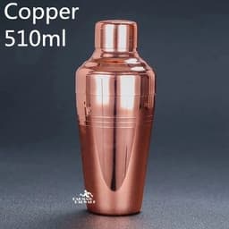 image-Stainless Steel Cocktail Boston Bar Shaker: 2-piece Set: 18oz Unweighted & 28oz