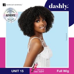image-Sensationnel Dashly Wig UNIT 15 - Stylish Look, Trendy Style, Easy to Wear, Effortless Glamour
