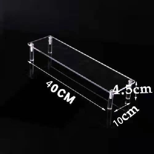 image-Acrylic Display stand for Amiibo Funko POP Figures,Cupcake Cosmetic Nail Polish Clay Figurine Jewelry for Display Stand Riser