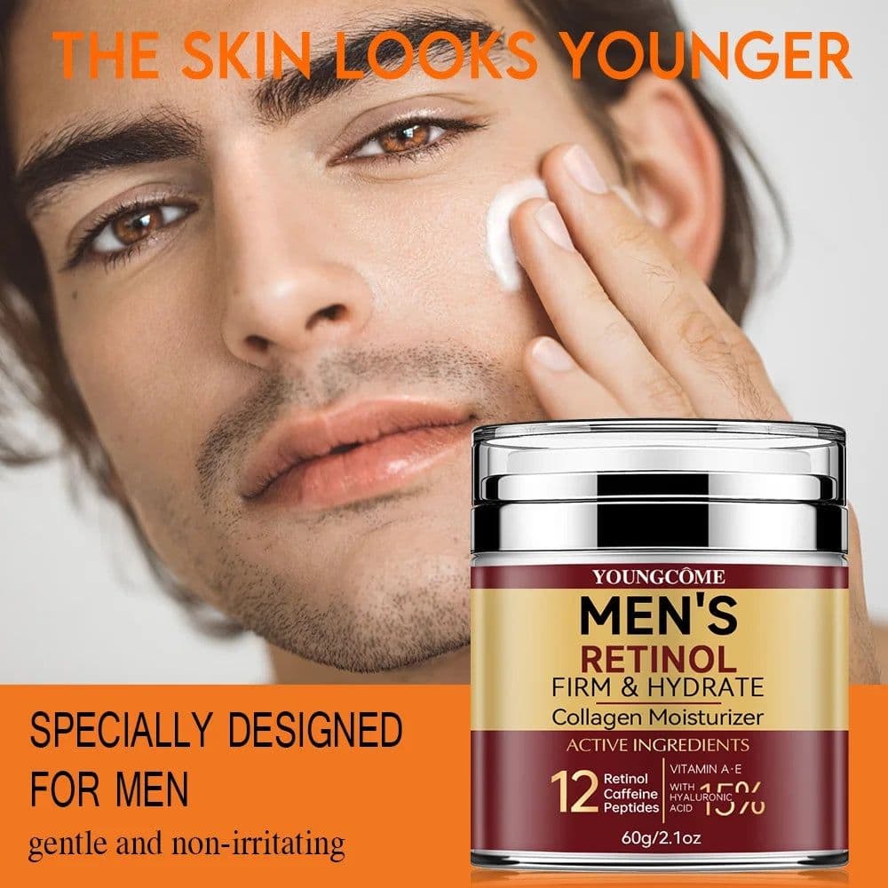 image-Retinol Lifting and Firming Cream Repair Moisturizing and Nourishing Cream Brightening and Anti Aging Facial Care for Men Women