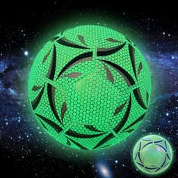 image-Cross-border shipping No. 5 luminous football fluorescent luminous reflective football school training camp competition factory wholesale