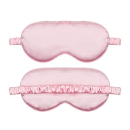 image-Pinying Double-Sided Silk Eye Mask - Tender Pink