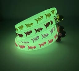 image-Luminous Cat Collar - Fluorescent Night Safety Bell