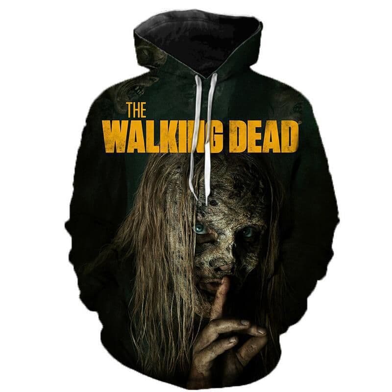image-2022 Cross-border 3D Fashion Printing Hooded Casual Loose Round Neck Sweater 3D Trendy Casual Sweater