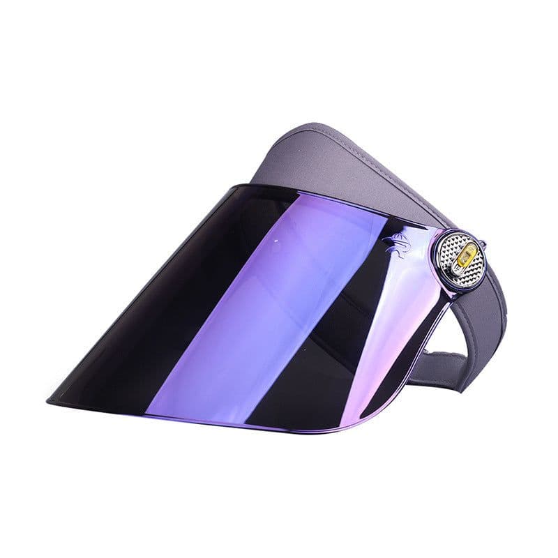 image-Wholesale Silver Sun Visor - Anti-UV Top Hat for Women, Cycling