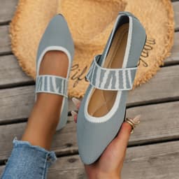 image-Little Rain Loafers - Light Grey Shallow Mouth