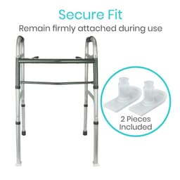image-Cross-border Amazon Hot-selling Walker Universal Accessories Sled Foot Mat Glide Plate