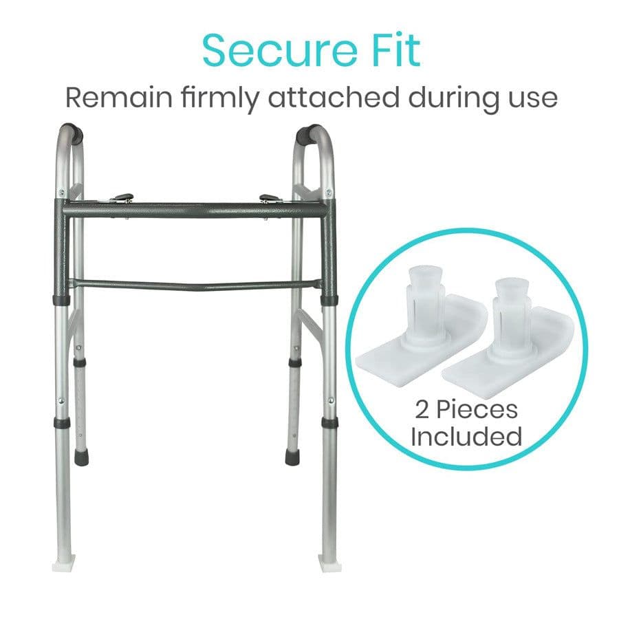 image-Cross-border Amazon Hot-selling Walker Universal Accessories Sled Foot Mat Glide Plate