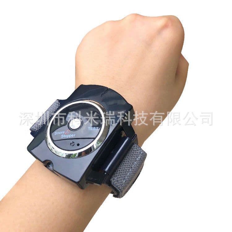 image-Wrist Snoring Stopper - Infrared Anti-Snoring Device