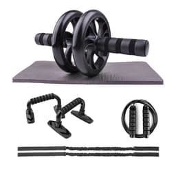 image-LEATOU Ab Wheel 7-Piece Indoor Fitness Equipment Set - LT-TZ32