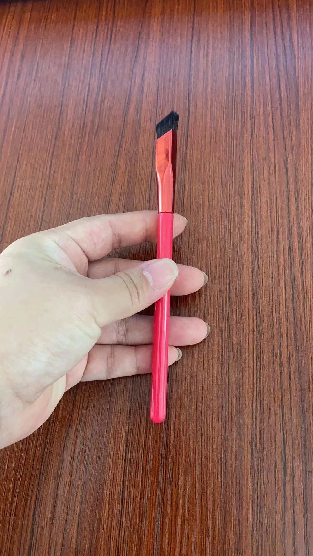 image-Eyebrow Brush - Nylon Portable 15cm
