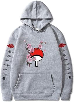 image-Men's & Women's Anime Hooded Hoodie - Large Size