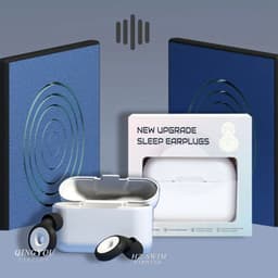 image-Noise-cancelling Sleep Earplugs Large, Medium, Small Waterproof Silicone