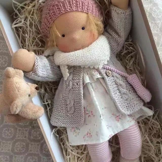 image-Waldorf Doll Vinyl Mini Christmas Thumbling