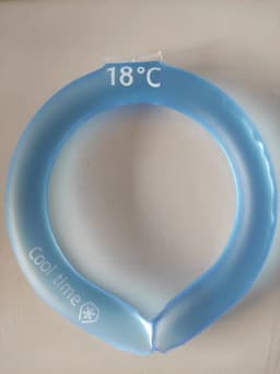 image-Cooling Ring - Purple Heatstroke Prevention Neck Collar - Outdoor Sports (65 characters)