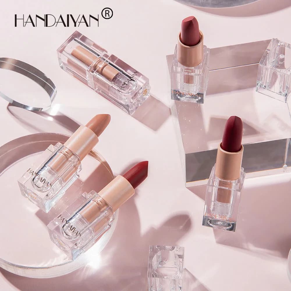image-HANDAIYAN 12 Color Matte Lipstick Set