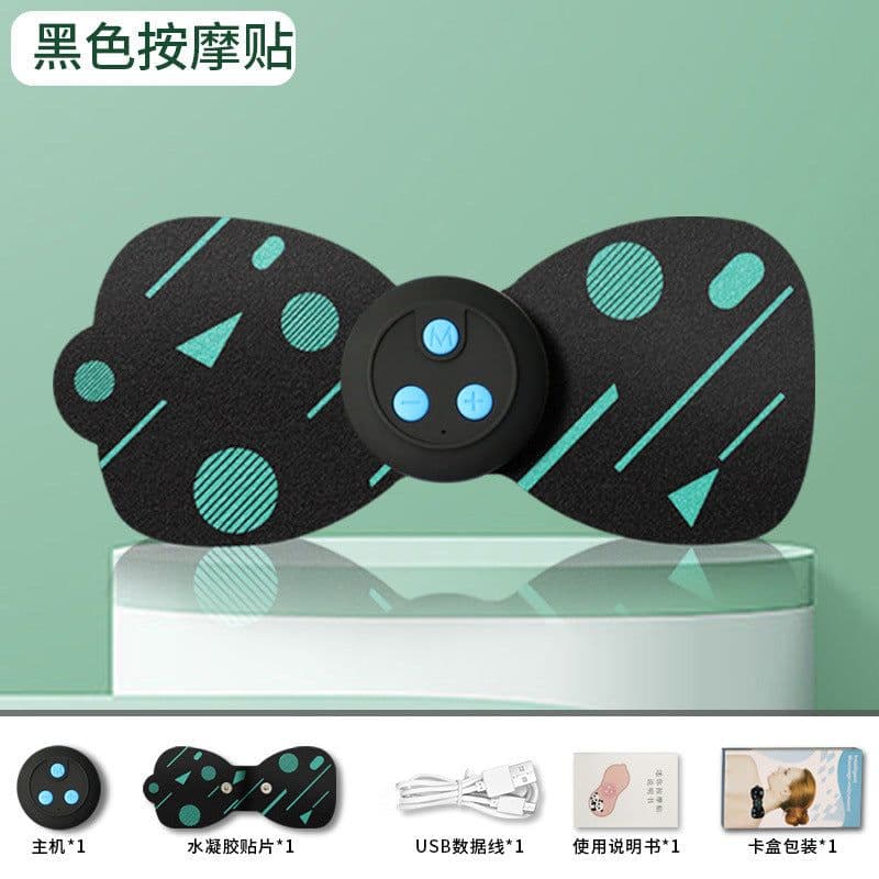 image-Cross-border wholesale new cervical massage patch wireless remote control ems pulse massager cervical instrument neck massage patch