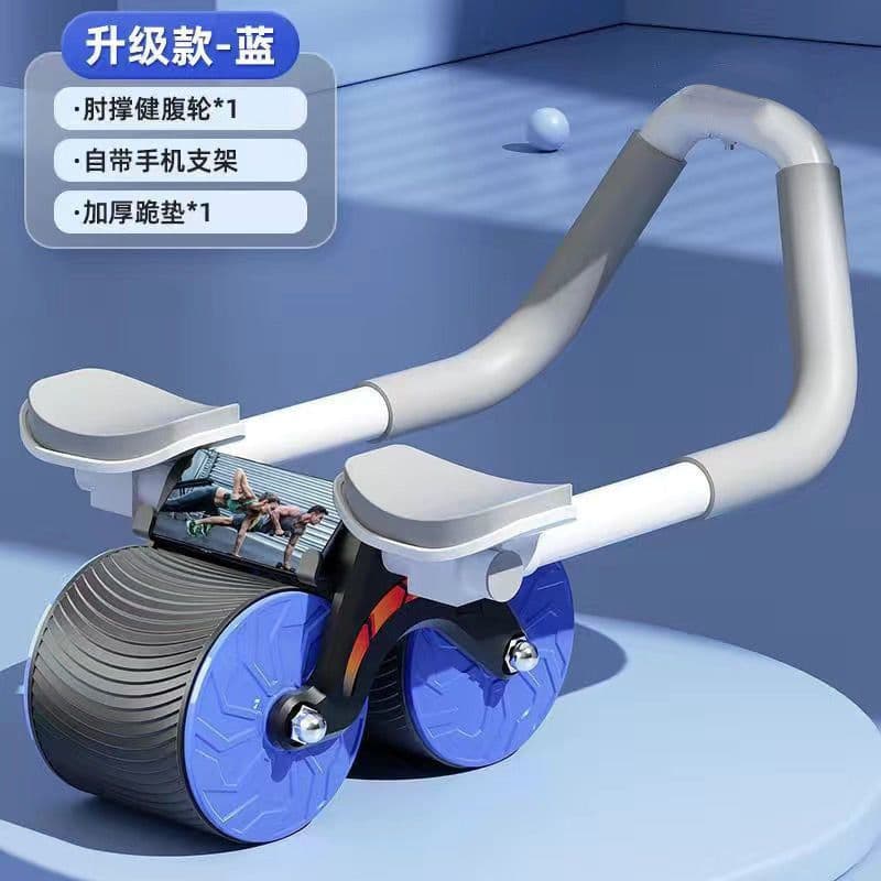 image-TImira Ab Wheel for Men and Women - Blue Elbow Support