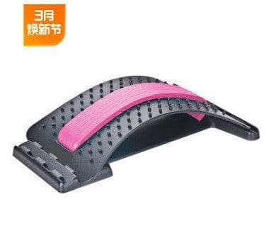 image-Lumbar Spine Reliever Massager - Back Support Stretch Top Yoga Aid