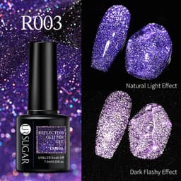 image-Fluorescent Reflective Manicure Gel - UR 2022 Phototherapy Jelly 7.5ml