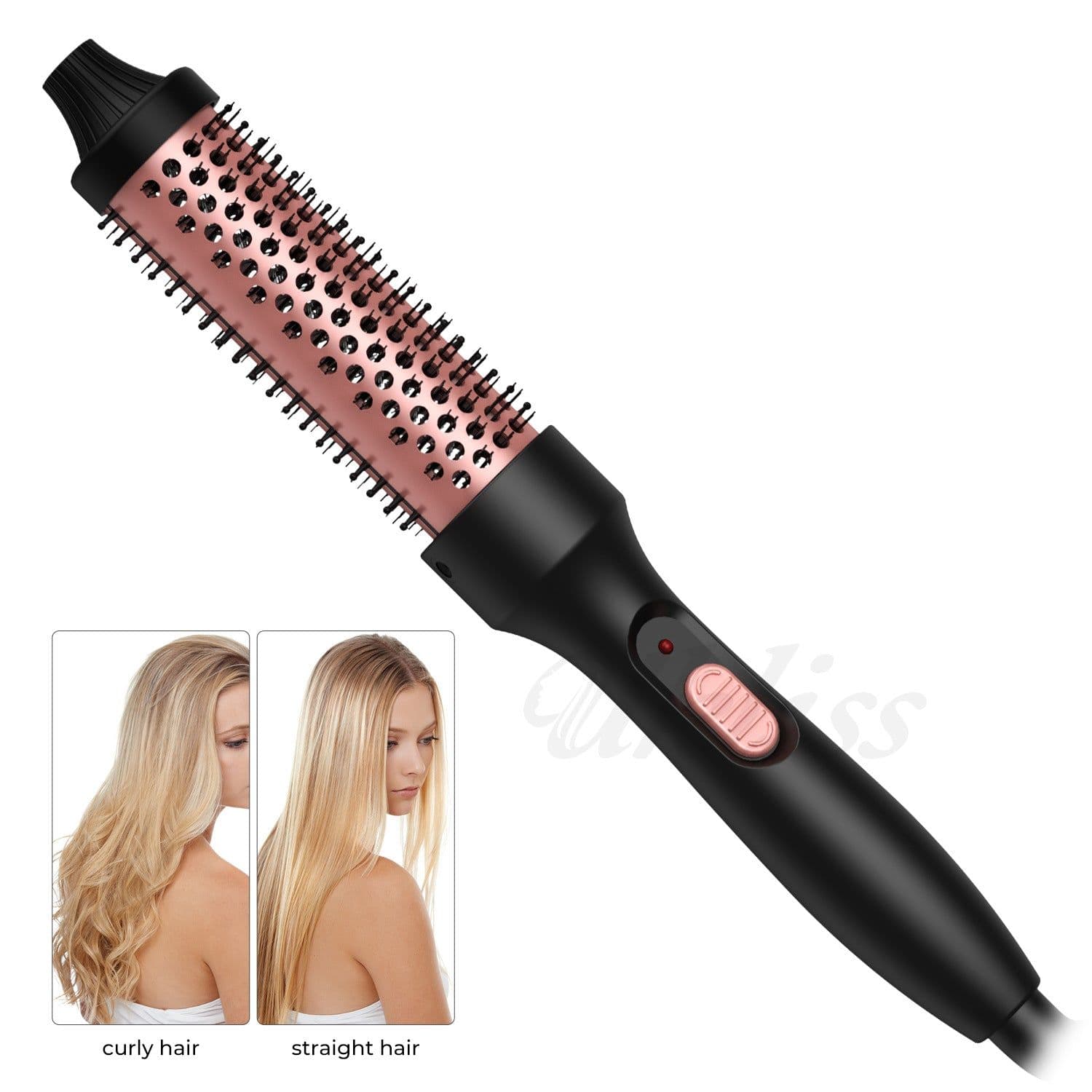 image-New overseas hot selling curling iron curling iron straightening iron straight curling iron dual-purpose large curling inner bangs curling iron