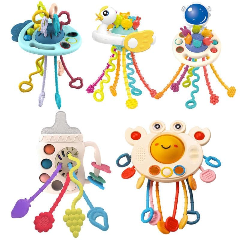 image-Baby Rattle Toy - Musical Educational 0-12 Months