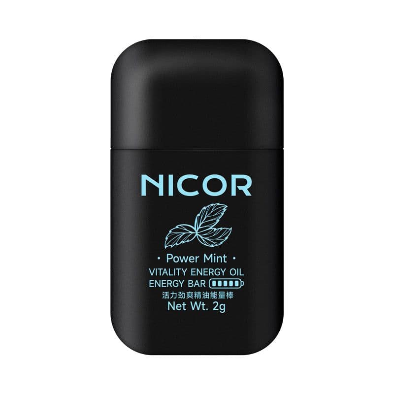 image-Nicor nasal congestion nasal relief tool mint nasal inhaler to refresh during class and drive, double-hole wake-up stick to stay up late and prevent sleepiness