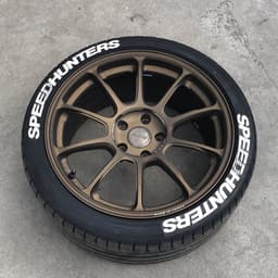 image-Speedhunters Car Tire Stickers 3D Decal PVC