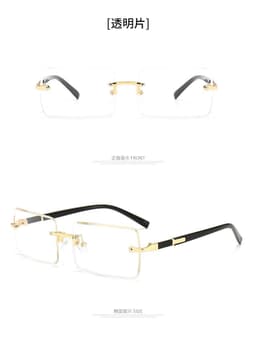 image-BellyKaren Frameless Sunglasses Women Black