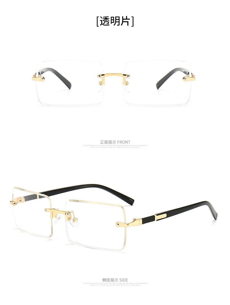 image-BellyKaren Frameless Sunglasses Women Black