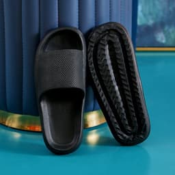 image-EVA Flip Flops - Grey Unisex Anti-Slip Beach Sandals