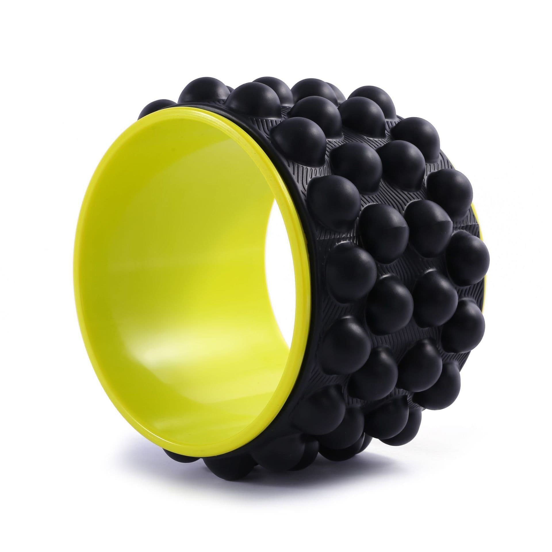 image-Lin Guang Yoga Wheel Pilates Circle - Green & Blue ABS Outdoor Fitness Aid
