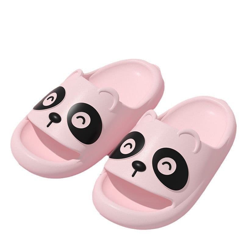 image-Go Far Away Blue Cartoon Flip Flops - Unisex 44/45 EVA